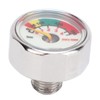 Pony Bottle Pressure Gauge Air Diving Cylinder Oxygen Tank Stainless