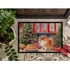 Caroline's Treasures DAC3866JMAT Pomeranian Christmas Cookies Doormat Front Door Mat