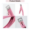 DOETYD Nail Cutter Clippers for False Acrylic Nails Nail Edge