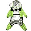 Dog Raincoat with Hood, Waterproof Dog Jacket, Lightweight Rainwear for