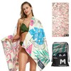 EMPULSE Sand-Free Beach Towel |Ultra-Absorbent & Quick-Drying | Premium Waffle
