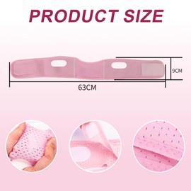 Facial Slimming Strap, Chin Lift Mask, Purely Physical & Side Effect-Free, Reusable V Line Face Lifting Band for Women & Men