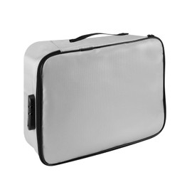 DEECOZY Fireproof Document Box with Lock, Insulated Fireproof Document Bag, 3-Layer Waterproof and Fireproof Document Storage for Passports, Certificates, Legal Files and Valuables,14'' ×11'' ×4''