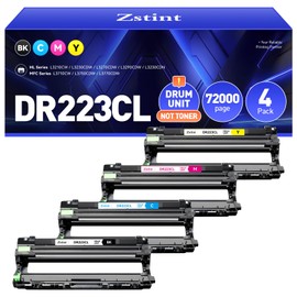 DR223CL DR-223CL Drum Unit Set 4-Pack High Yield Replacement Compatible for Brother DR-223CL Imaging Drum HL-L3210CW HL-L3270CDW MFC-L3770CDW HL-L3290CDW MFC-L3750CDW L3710CW L3230CDW L3230CDN Printer