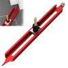 IMeanTop Precise Contour Scribe Tool with Lock for Pencil Aluminum