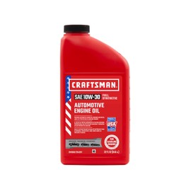 CRAFTSMAN Oil Change Kit compatible with Dodge Viper 8.0L 2000-2002 10W-30 Full Synthetic - In The Kit: 10 Quarts of Oil, 1 Filter, 1 Drain Plug, 1 Oil Change Sticker (CMXOKLT400356)