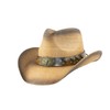 Black Jungle Tobago Summer Hat Straw Hat Outdoor Hat Sun