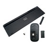 Supersonic SC-530KBM Ultra Thin Wireless Keyboard/Mouse Combo, Comfortable Typing, 15°