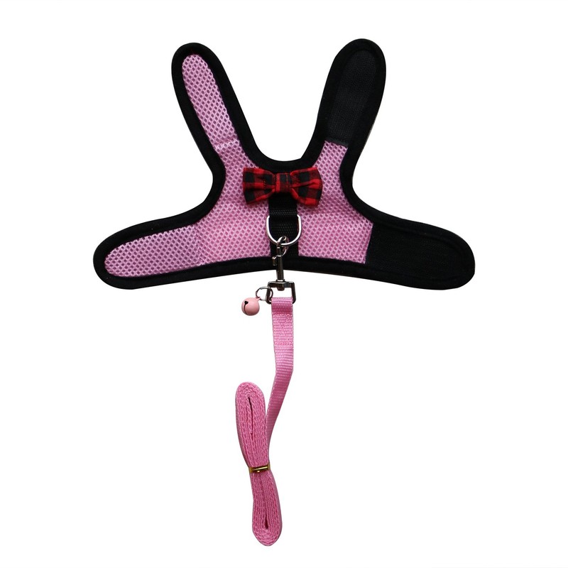 Rypet Guinea Pig Harness and Leash - Soft Mesh Small