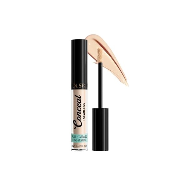 Full-Coverage Liquid Concealer, Long-Wearing, Buildable Medium Coverage 0.06 FI OZ