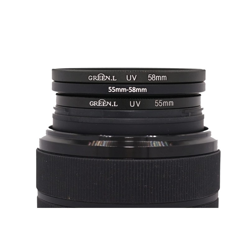 KOMET 2 x 67mm-82mm Lens to 82mm Filter Step Up