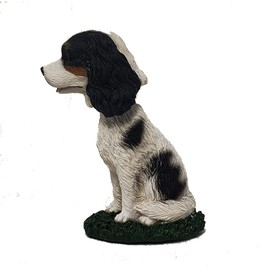 Animal Den Cavalier King Charles Dog Bobblehead Figure Statue Gift for Car Dashboard
