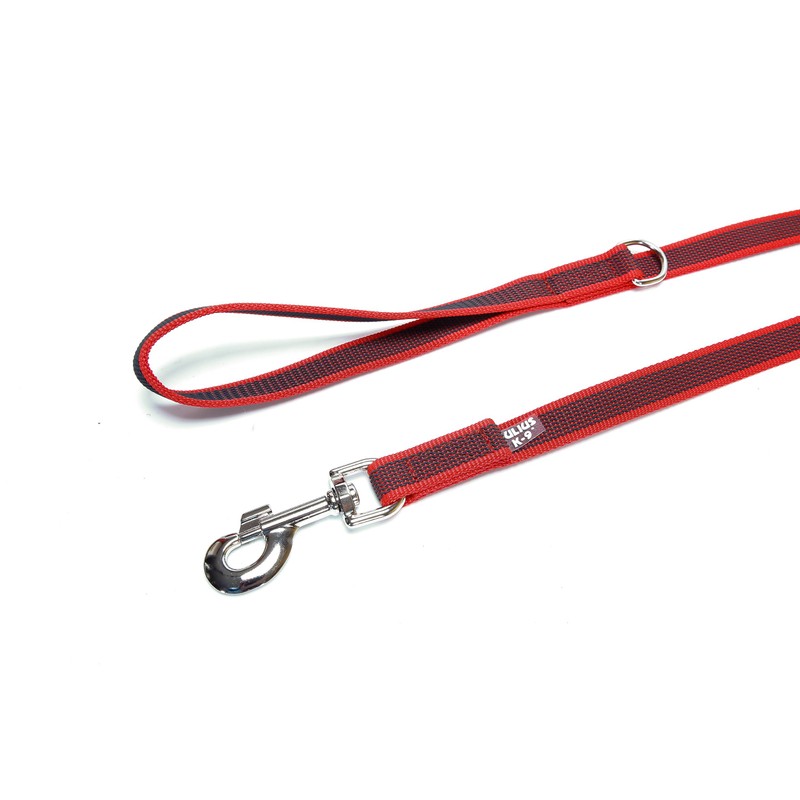 Color & Gray Super-Grip Leash with Handle, and D-Ring, 20