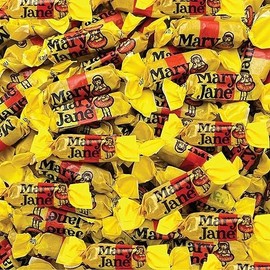 Mary Janes Candy - Old Fashioned, Old Time Candy Peanut Butter Taffy (4 Pound)
