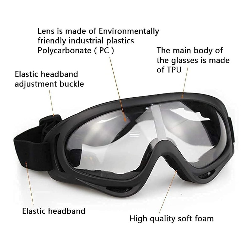 AOUTACC Airsoft Protective Gear Set, Half Face Mesh Mask with