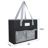 abcxgood Desktop File Organizer Box,Collapsible Hanging Filing Box,Home Office Document