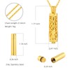 InfuMemo Cylinder Cremation Jewelry Tree of Life Urn Ashes Necklace