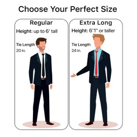 boxed-gifts Clip on Ties for Men - Premium Baby Blue Solid Color Clip on Tie