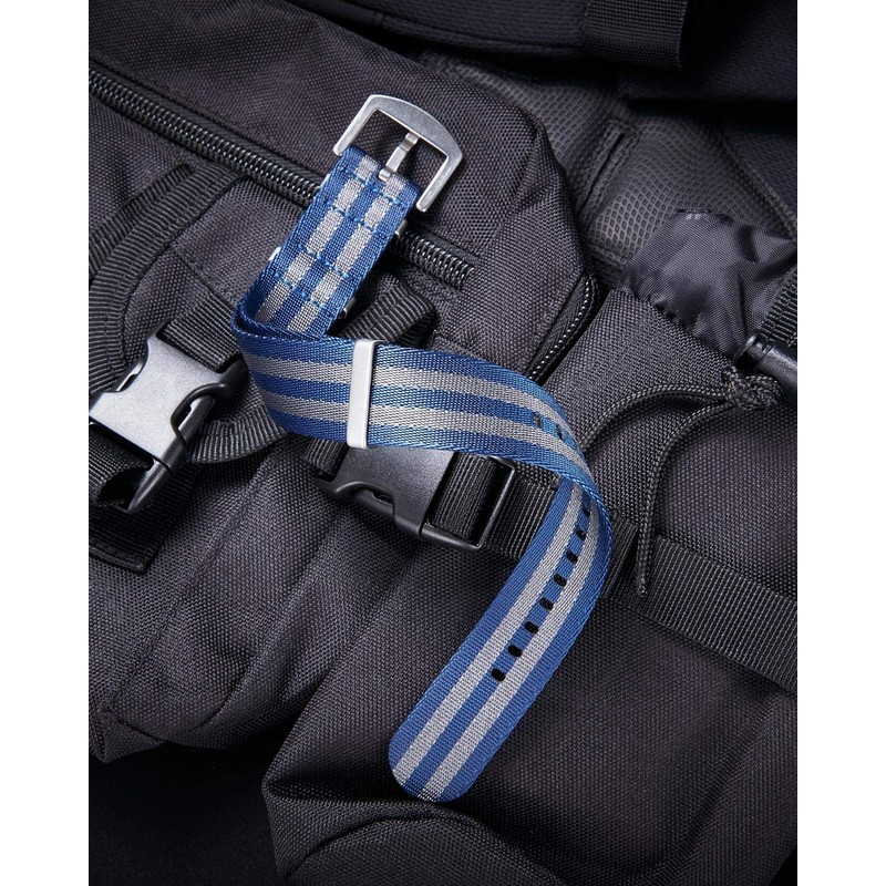 BINLUN Watch Band, Nylon Belt, Thick, 18mm 20mm 22mm 24mm