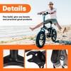 HTBCCHB 12 Inch Front Suspension Fork for Brake Disc Alloy