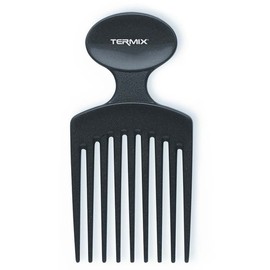 Termix Peine Profesional con Titanio 878  Cabello rizado y afro, 6,5 cm, 9 púas anchas, titanio resistente, alto calor                                