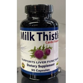 G.M.J Nuevo Cardo Mariano Milk Thistle Apoya La Funcion Del Higado 90 Capsulas