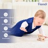 FIEMOL Fleece Baby Sleep Sack 0-6 Months, 1.5 TOG Cotton