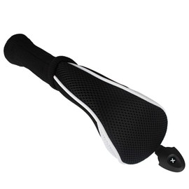 Andux 4 Pack Long Neck Golf Hybrid Club Head Covers Dial No. Tag CTMT-01 Black/White