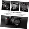 Levemolo 4pcs Center Pinch Lens Cover Lens Protectors Compact Design