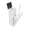 Towa Sangyo Toilet Brush Iconpo Anti-stain Toilet Compatible Dark Brown