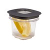 Rubbermaid Premier Easy Find Lids Food Storage Containers, 0.5 Cup,