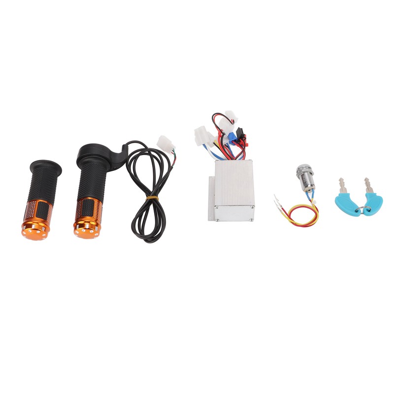 24V 250W Brushed Motor Speed Controller Throttle Grip Power Lock