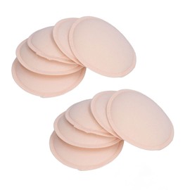 Walfront 10pcs Almohadillas para el Pecho Lavable Reutilizable Transpirable Algodón Suave Prevención de Fugas Almohadilla de Lactancia para Lactancia Materna Regalo Perfecto para la Ducha