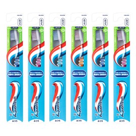 Aquafresh Toothbrush, Regular (Normal), 6 Pieces *Color cannot be selected