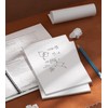Roneky Notepads A6, 6 Pack Small Note Pads, Server Note