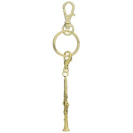 Nakano MM120KHCLG Brass Band Key Chain Clarinet Gold