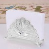 Napkin Holder Classical Metal Peacock Embossed European Style Table Tissue