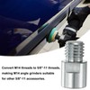 sourcing map 2pcs M14 Female to 5/8"-11 Male Adapter Polisher