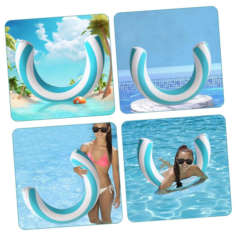 CAXUSD Arc Pool Float Inflatable Swimming Ring Boys and Girls