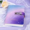 CAGIE Diary with Lock for Girls Women Leather Secret Journal