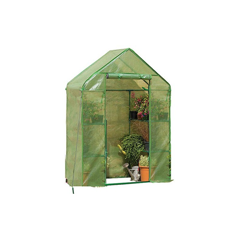 Gardman 7620 Greenhouse, Walk-in, Green
