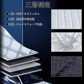 Car Freeze Protection Cover Mazda New CX-60 KH Series KH5P/KH3P/KH3R3P R4.9~ Car Windshield Freeze Prevention Sheet for Four Seasons