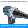 Heimerdinger Brushless Cordless Rivet Gun for Makita 18V Battery, 12000N