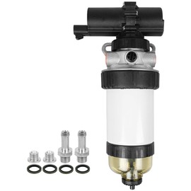 MP10325 Fuel Filter&Lift Pump Assembly Replace 232/5877 228-9129 Fits for ASV SR70 SR80 Terex PT75 PT80 Compact Track Loaders, 804C-33 804C-33T 804D-33 804D-33T Engine 12V