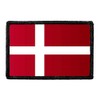 Denmark Flag - Color | Hook and Loop Attach for