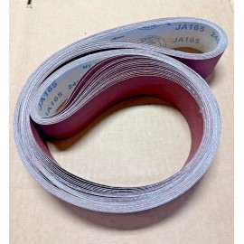 Unbranded PREMIUM  A/O,  J-WEIGHT  SANDING  BELTS  2" X 72",  10 - PACK,  220-GRIT