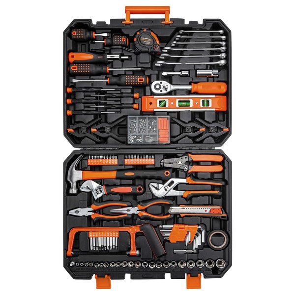 CARTMAN 238-Piece Socket Wrench Auto Repair Tool Combination Package Mixed