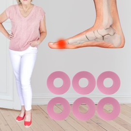 Orthomedic, Protector de Callo en Dona de Hule Espuma, Talla Grande (18 piezas)