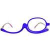 Make-Up Glasses with Flip-Up Lens, Fashionable Make-Up Aid with Glasses