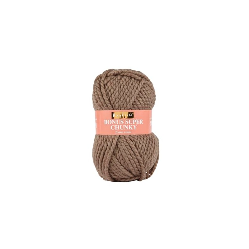 Hayfield Bonus Super Chunky, Fawn (571), 100g by Sirdar, F032-0571